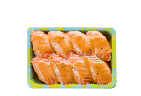 Spicy Mayo Salmon Bento