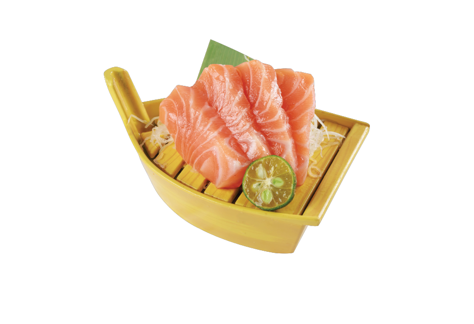 Thick-Cut Salmon Sashimi